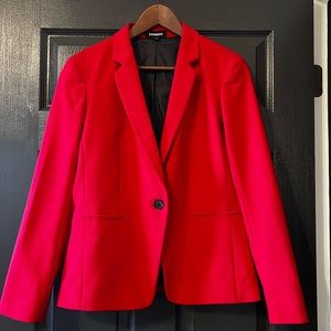Sassy red blazer